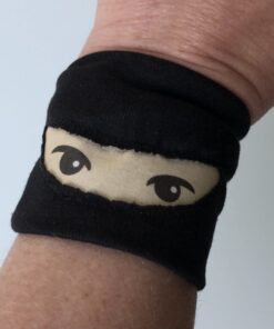 ninja polsbandje, vulcadeautje voor in een pinata