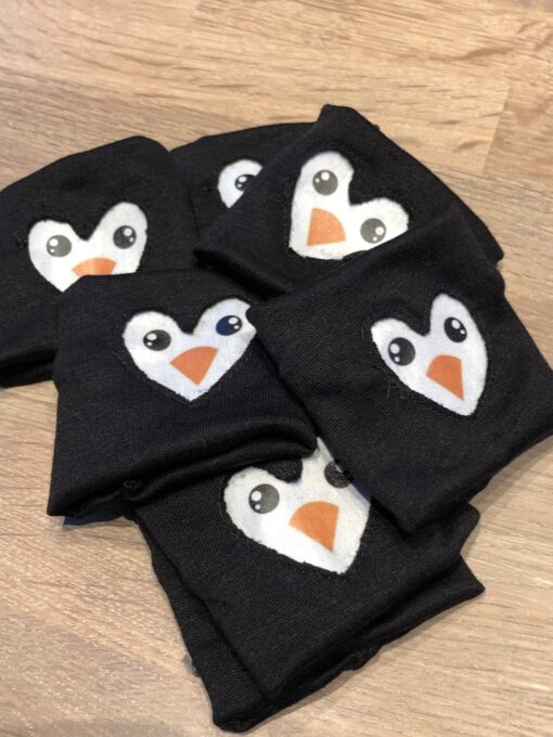 polsbandje pinguin, vulcadeautje voor in een pinata