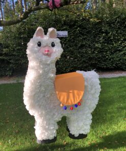 Alpaca xxl pinata, handgemaakt door Biba Pinata
