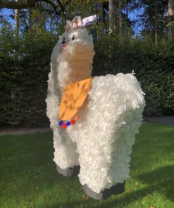 Alpaca xxl pinata, handgemaakt door Biba Pinata