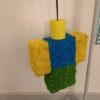 Noob Roblox pinata, handgemaakt door Biba Pinata