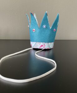 mini prinsessen kroontje, handgemaakt door Biba Pinata