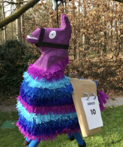 Fortnite lama pinata, handgemaakt door Biba Pinata