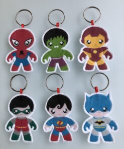 superhero sleutelhanger