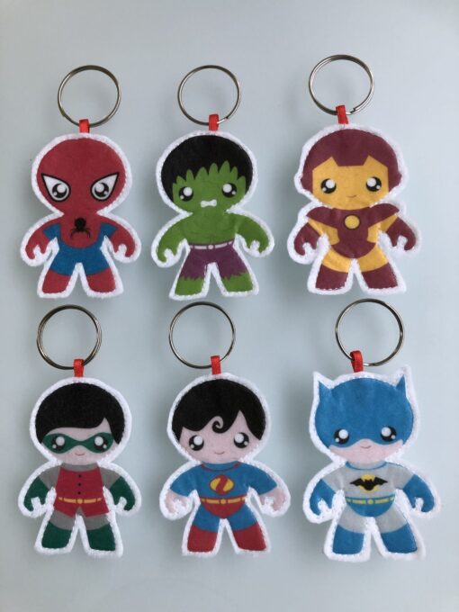 superhero sleutelhanger