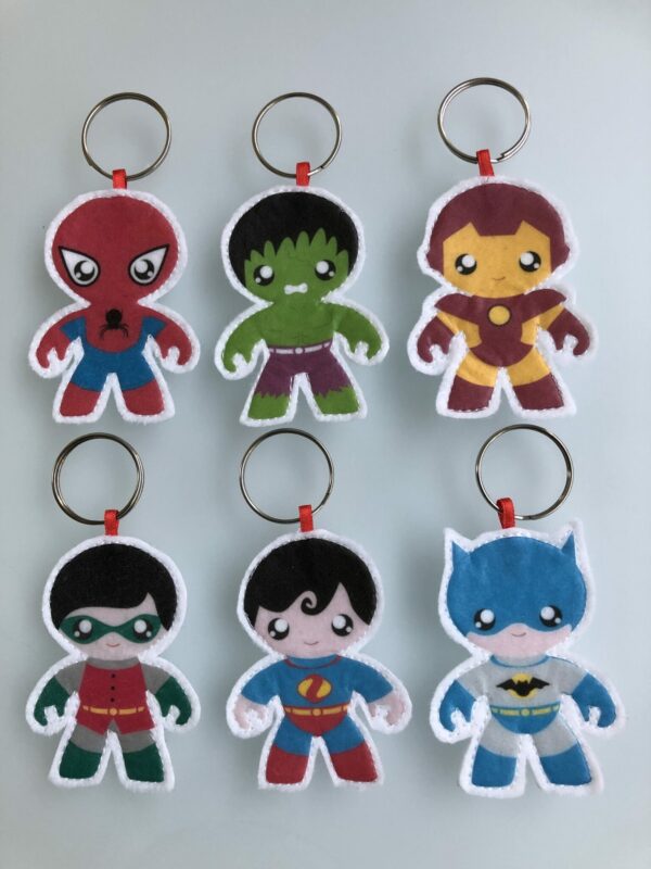 superhero sleutelhanger