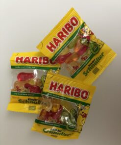 mini zakjes mini speentjes, snoep voor in een pinata