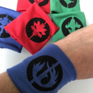 Ninjago elemental power polsbandje, vulcadeautje voor in een pinata