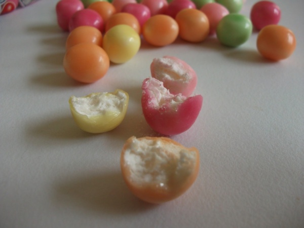 maoam pinballs, snoep voor in een pinata