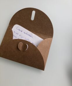 mini hartjes envelopje