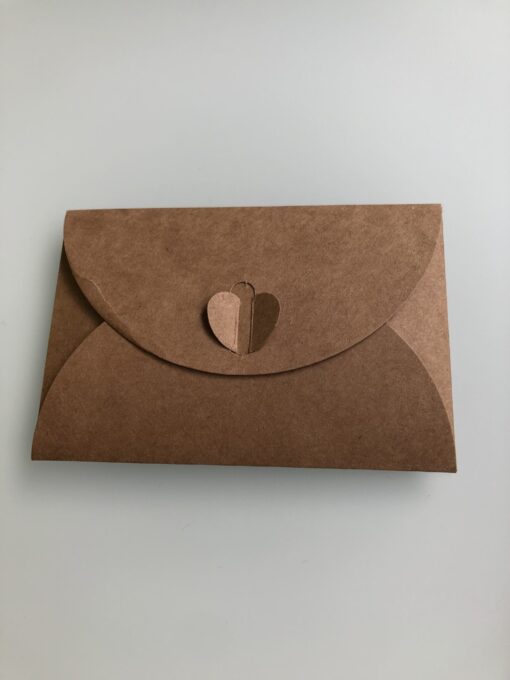 mini hartjes envelopje