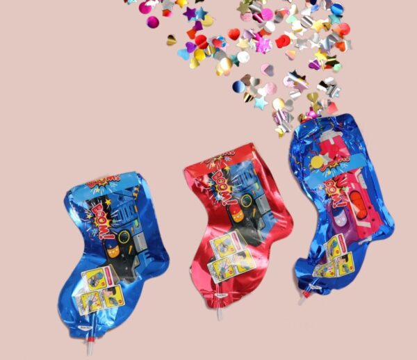 confetti pistool, vulcadeautje voor in een pinata