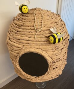 Gender reveal pinata bijenkorf XXL, handgemaakt door Biba Pinata