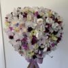 weddingpinata hart met bloemen