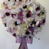 weddingpinata hart met bloemen