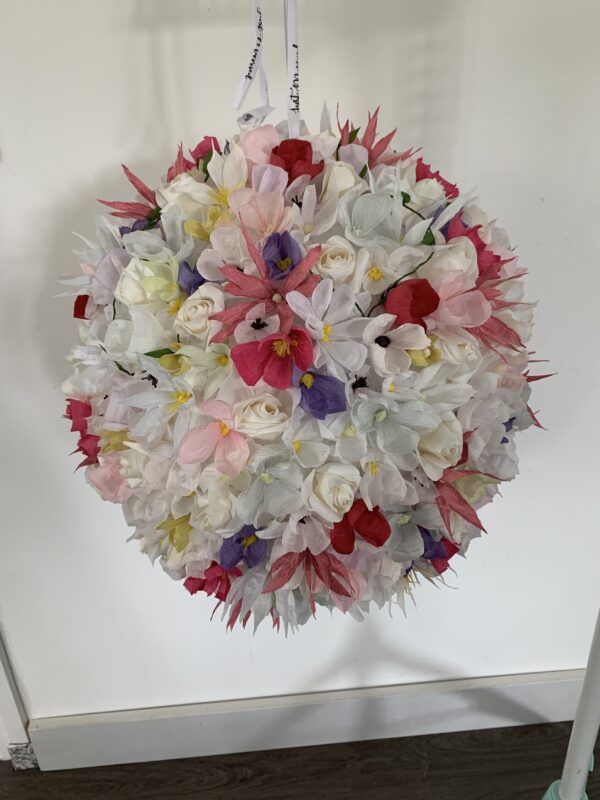 weddingpinata bol met bloemen